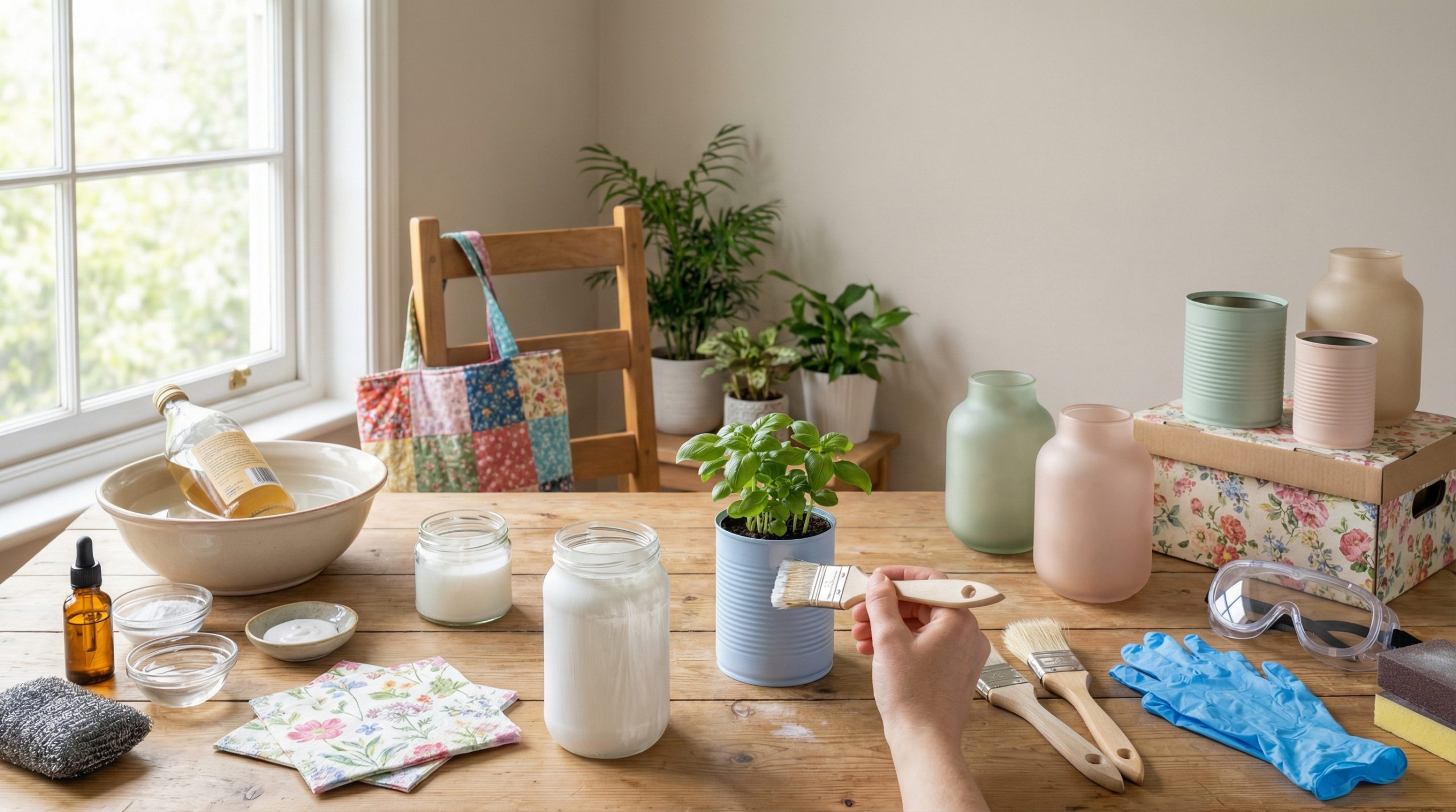 Reaproveitamento Sustentável Simplificado para Casa e Decoração