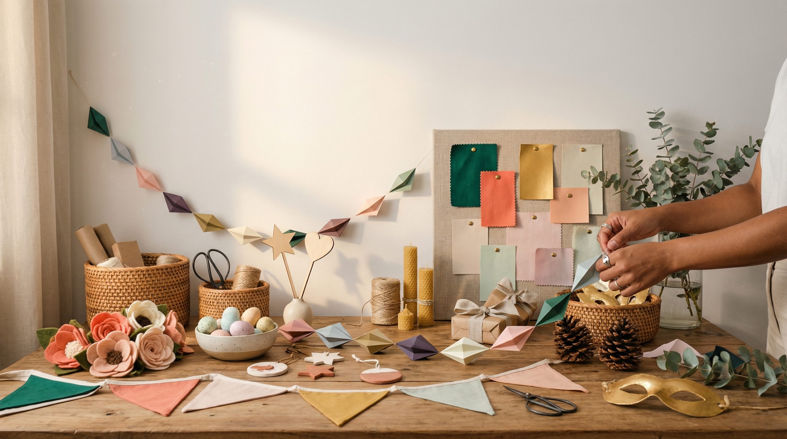 Transforme Ambientes com Artesanato por Datas e Festas