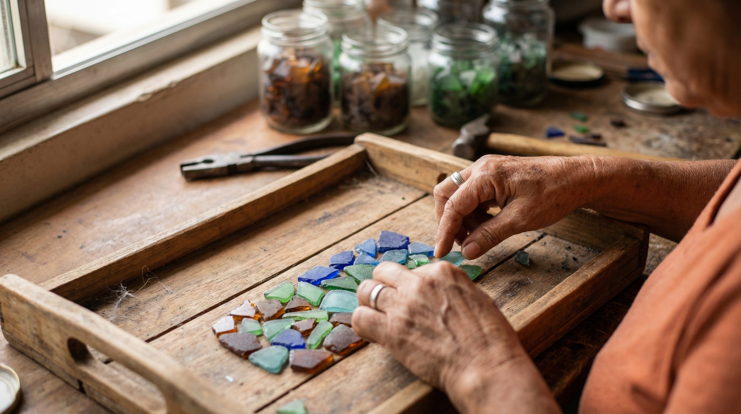 Transforme Vidros e Pallets com Artesanato Sustentável - 2