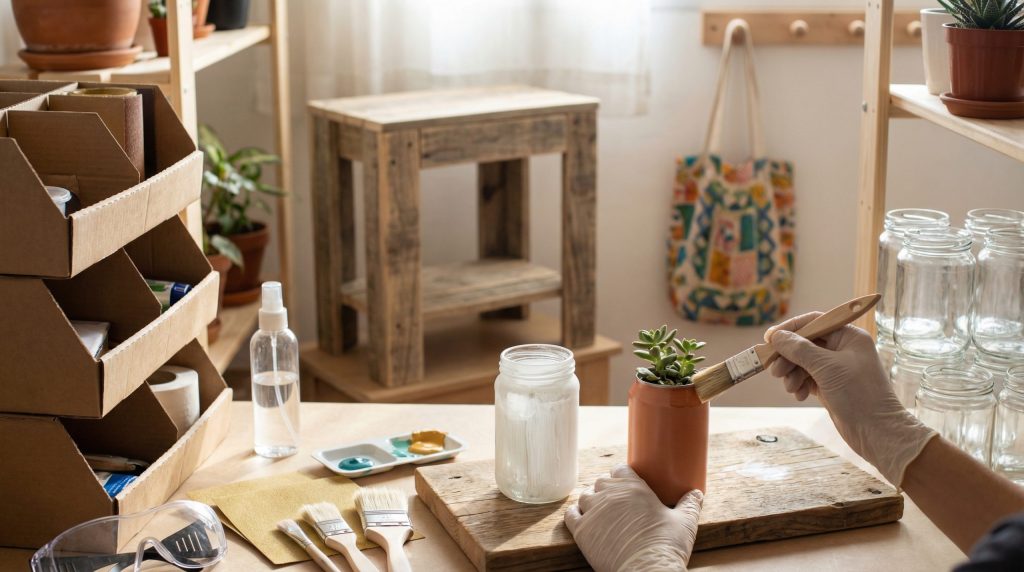 Reutilização Criativa Simplificada: Projetos Sustentáveis