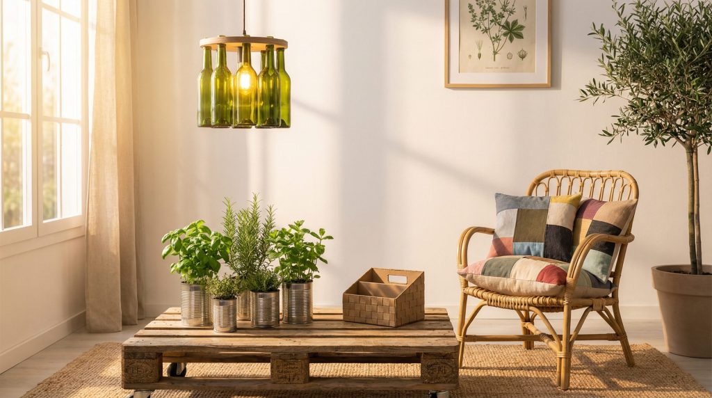 7 Ideias Práticas de Artesanato Sustentável para Casa