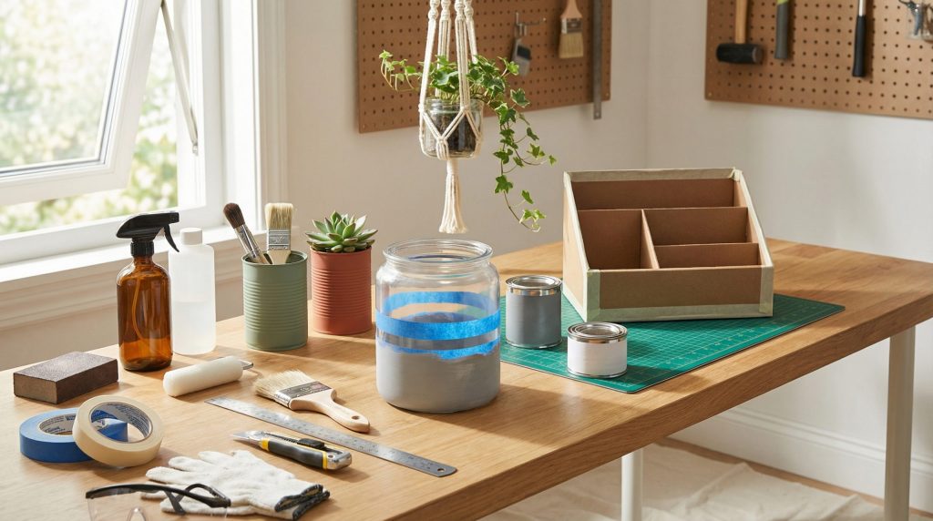 Reaproveitamento Criativo Simplificado para Casa e Decoração