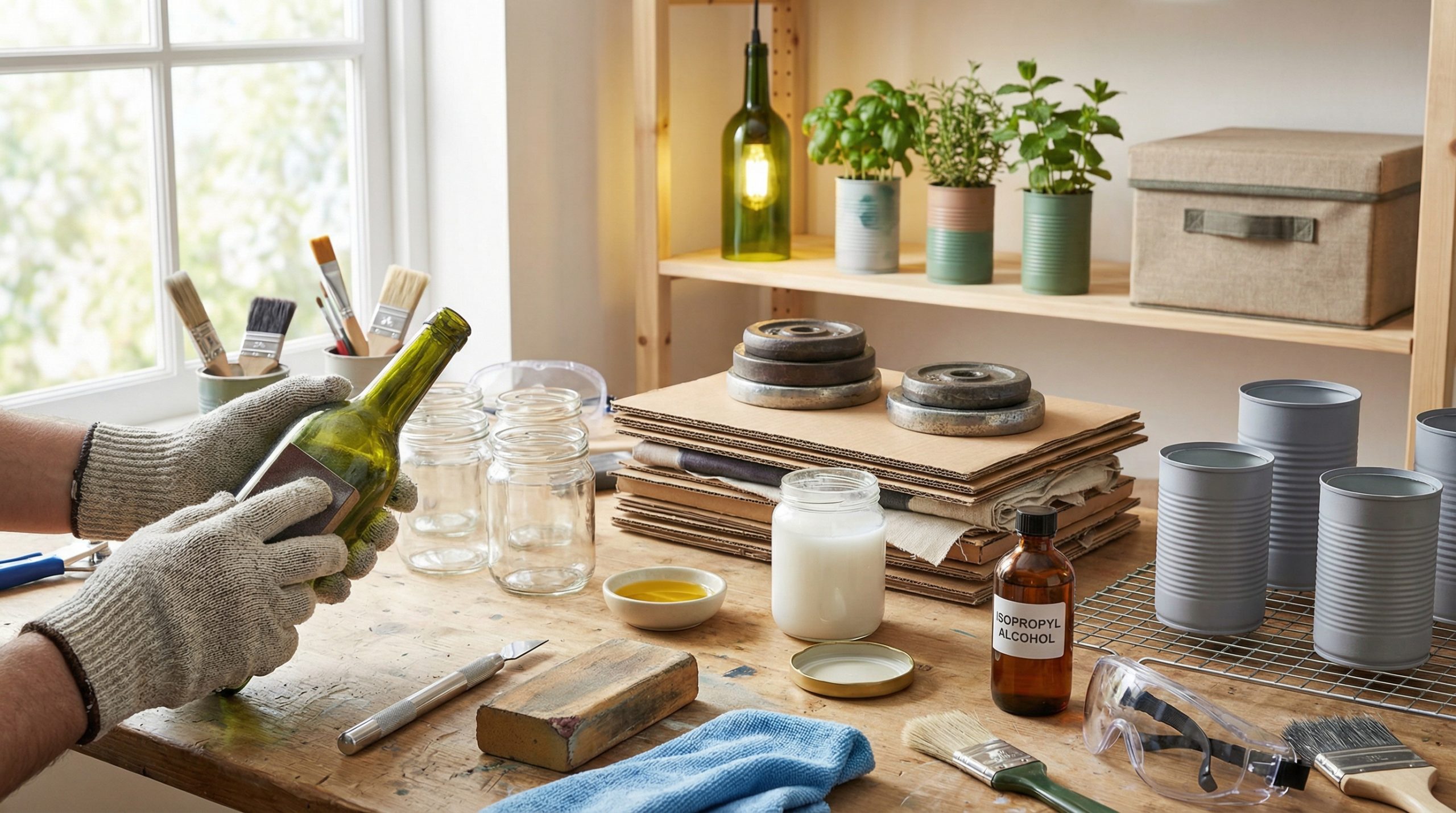 Reuso Criativo: Essência do Artesanato Sustentável Prático e Durável