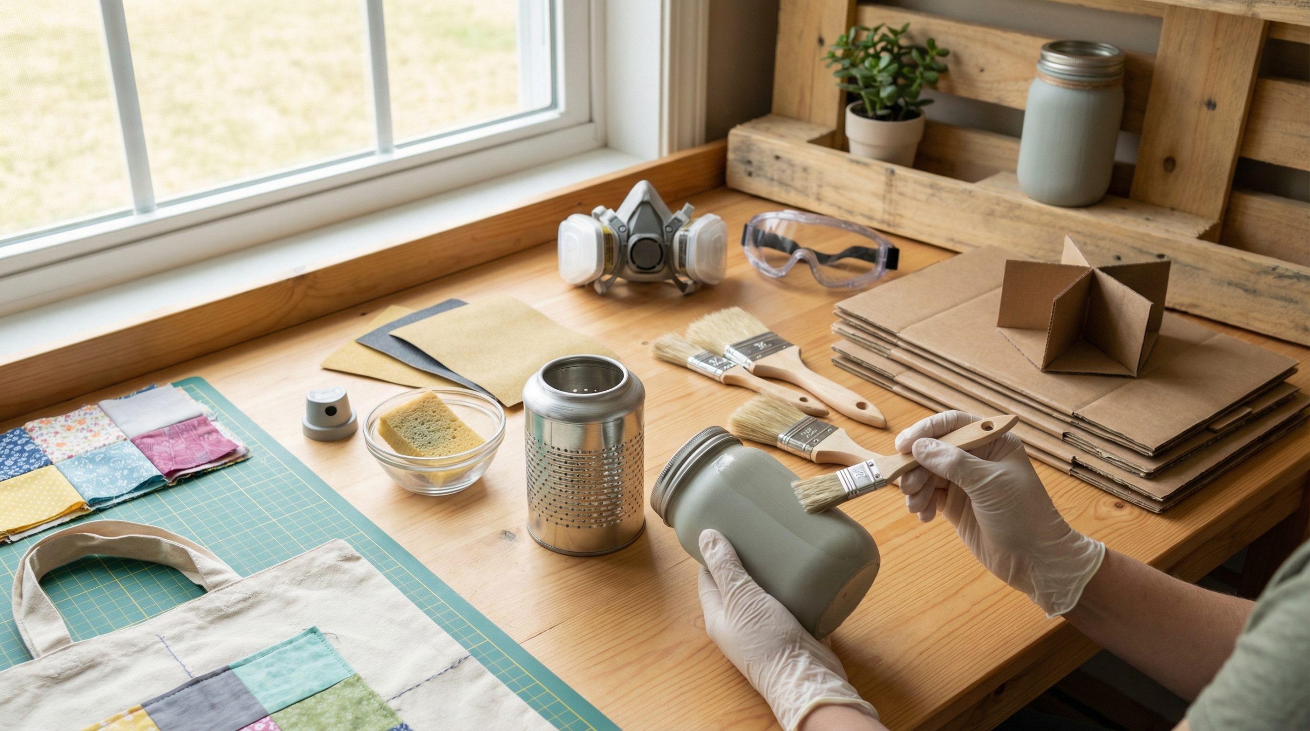 Artesanato Sustentável Simplificado: Reaproveitamento e Durabilidade