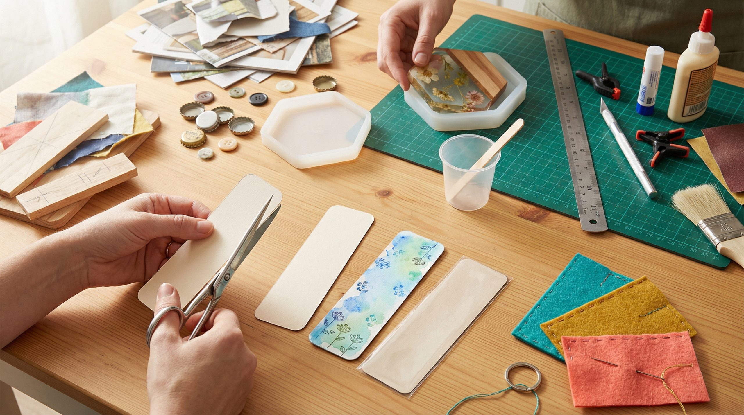 Reaproveitamento Criativo: Projetos DIY completos com alternativas