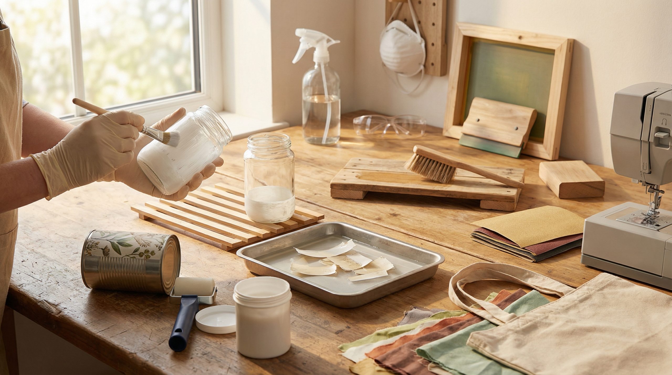 Reaproveitamento Criativo: Técnicas e Acabamento Sustentável