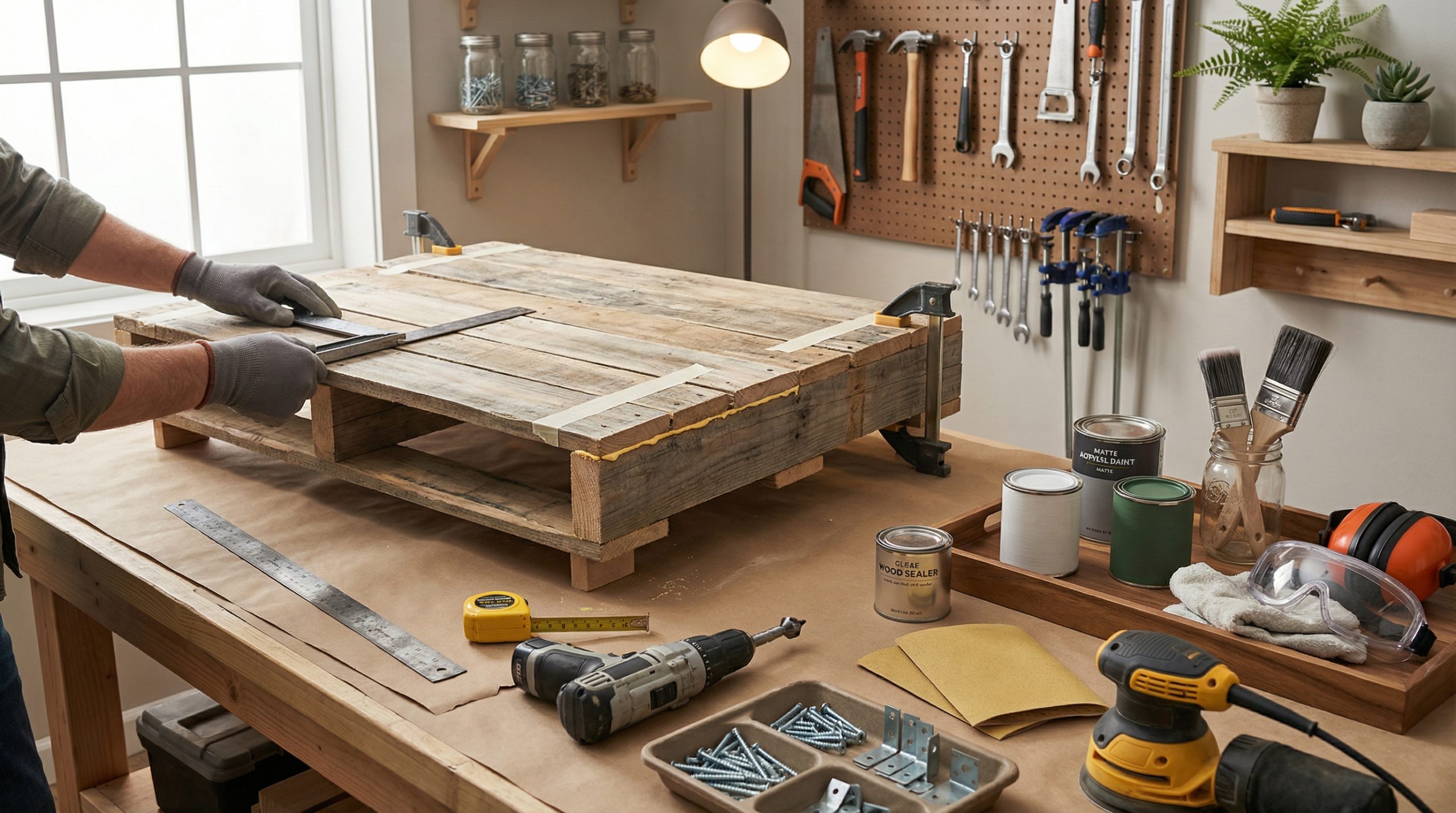 Revolucione seus projetos: Móveis de pallet passo a passo práticos