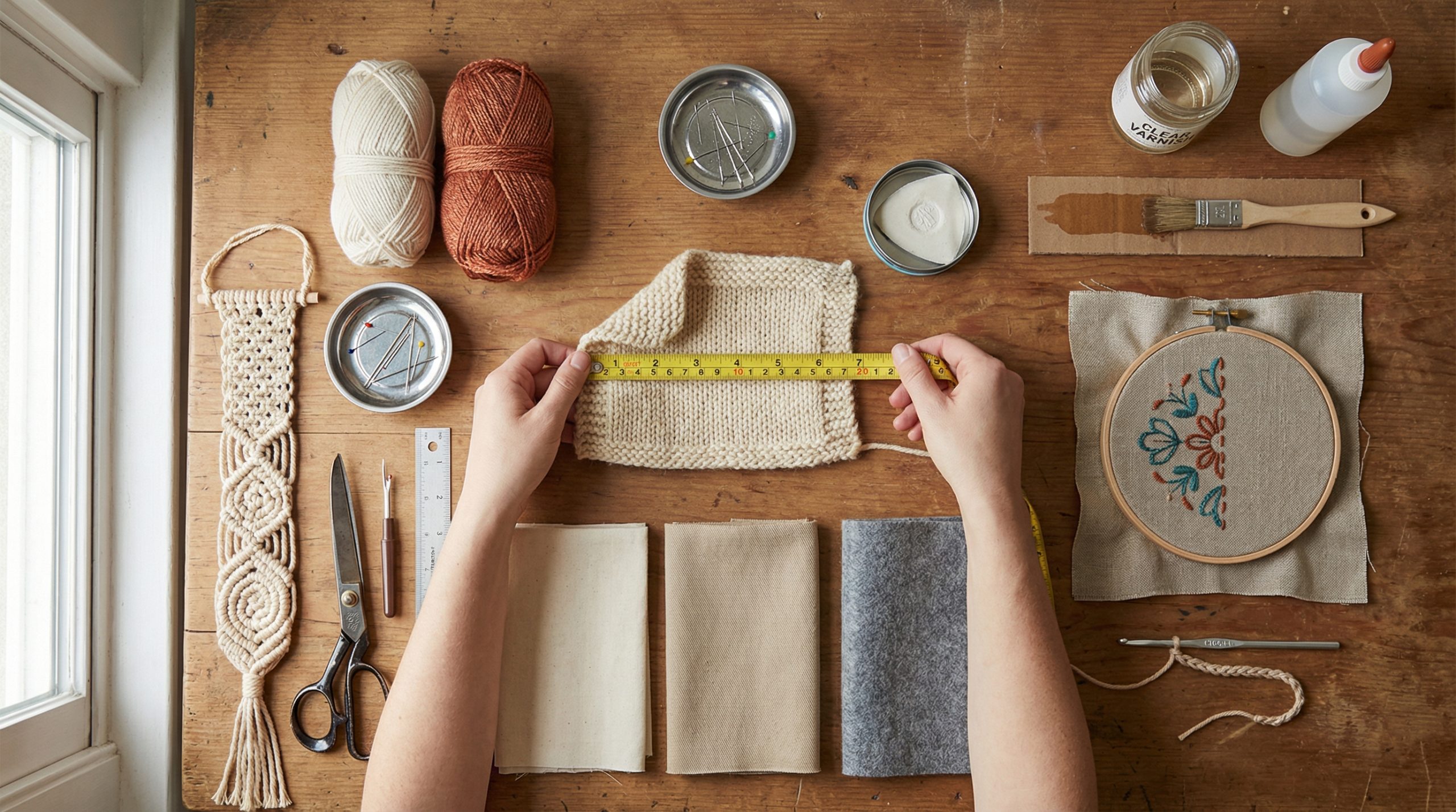 Técnicas e Materiais: O Essencial para Projetos Artesanais