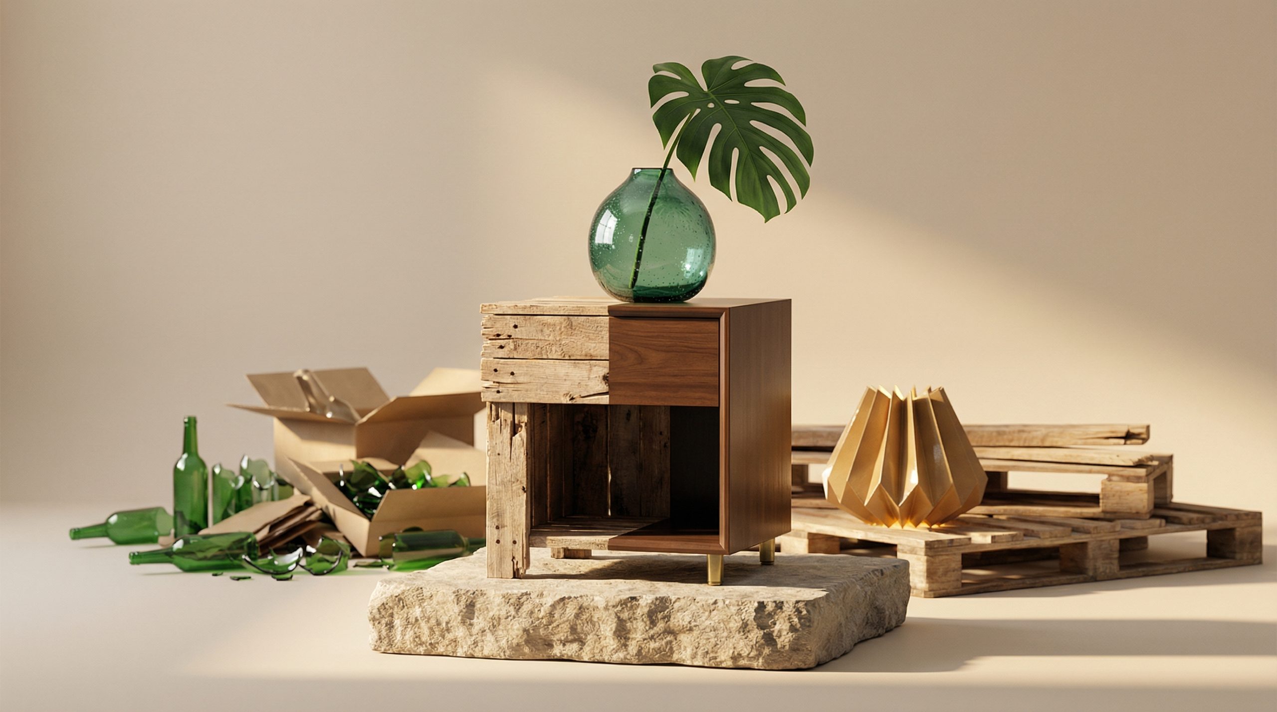 Do Descarte ao Luxo com Artesanato Sustentável