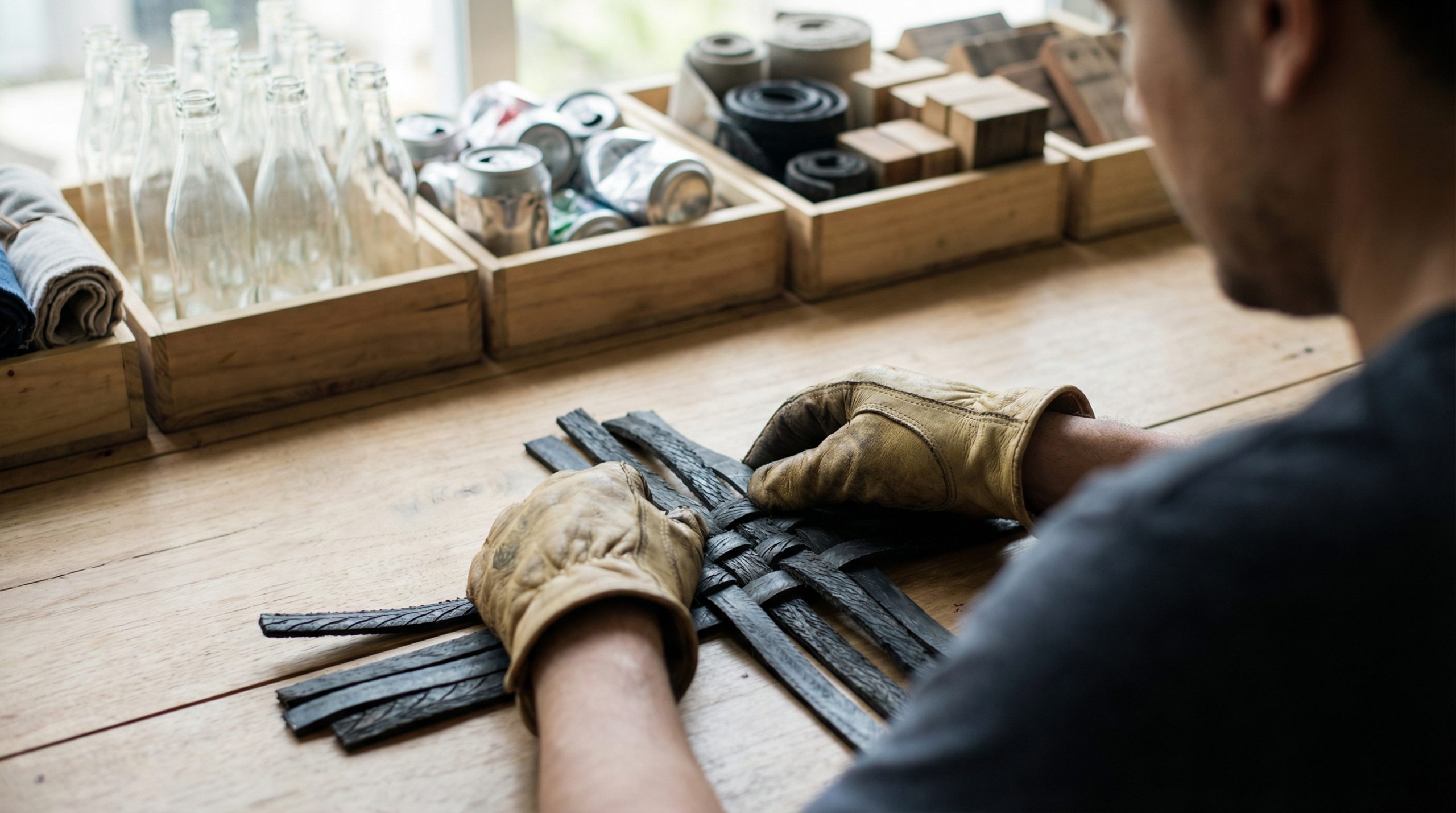 Do Descarte ao Luxo com Artesanato Sustentável - 2